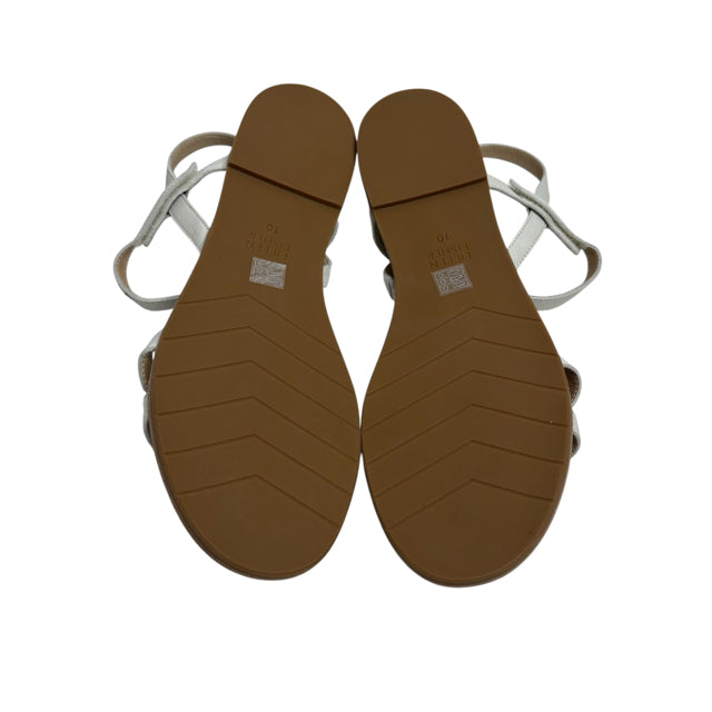 EILEEN FISHER Size 10 Cream Sandal SHOE