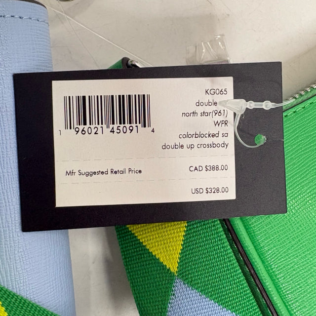 KATE SPADE Blue/Green Cross Body NWT PURSE