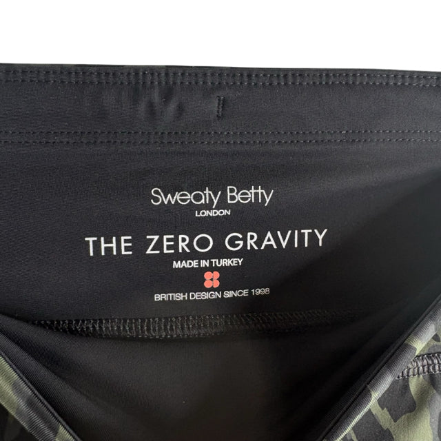 SWEATY BETTY Size SMALL Green/Black Leggings PANTS