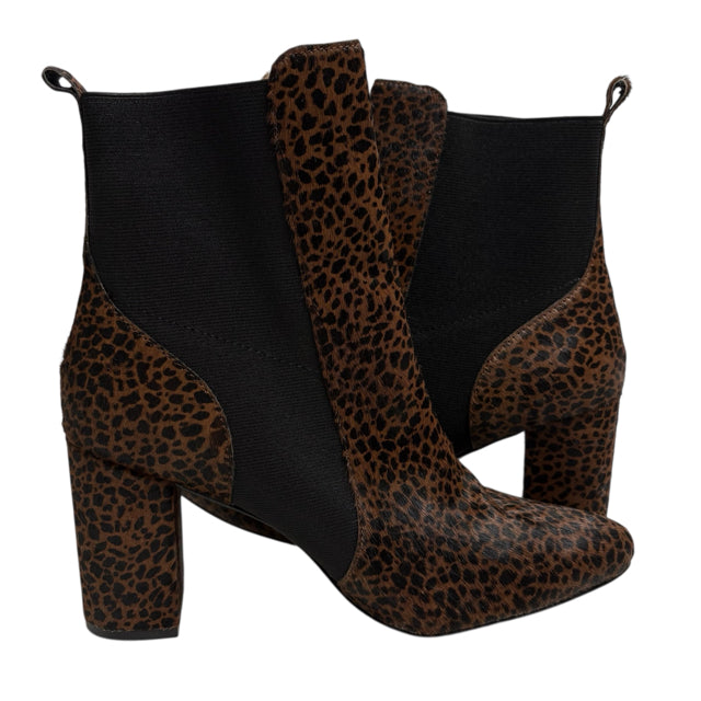 WHBM Size 9 1/2 Brown/Black Ankle Boot NWT SHOE