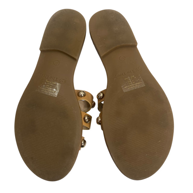 THE DROP Size 6 1/2 Tan Sandal SHOE