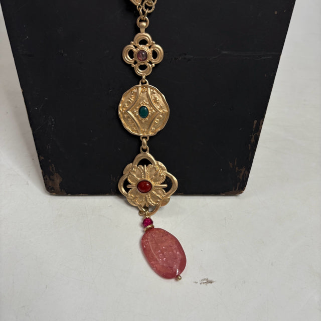 CHICOS Costume Gold 24" NECKLACE