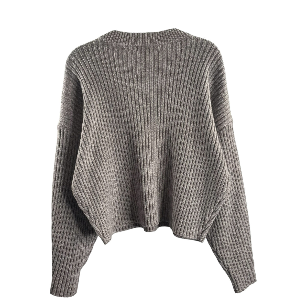 RAG & BONE Size SMALL Gray Tweed Wool Long Sleeve Wool NWOT SWEATER