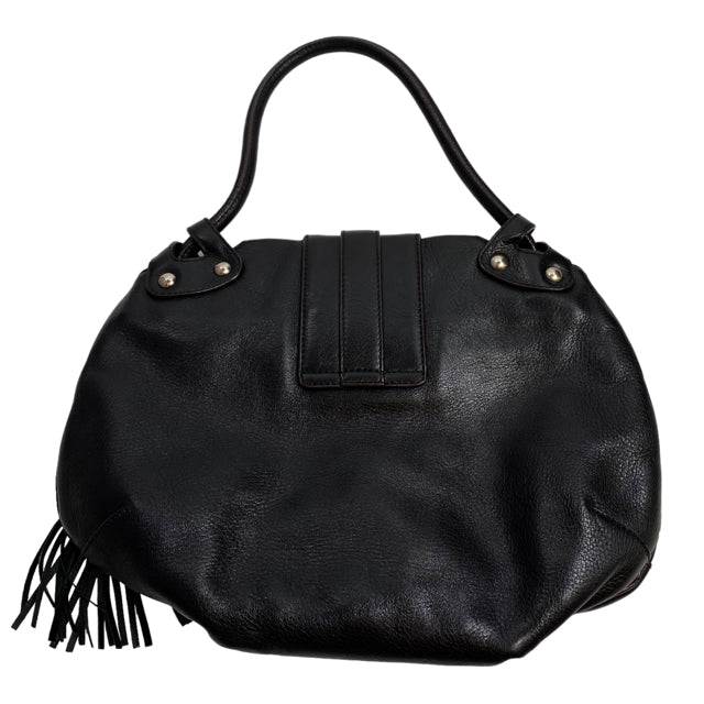 FERRAGAMO Black Leather Vintage PURSE