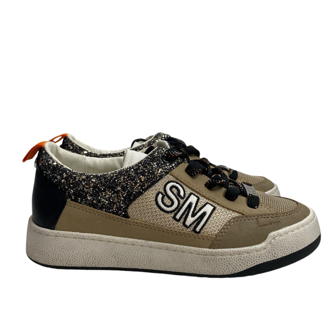 STEVE MADDEN Size 6 1/2 Beige/Black Sneaker NWOT SHOE