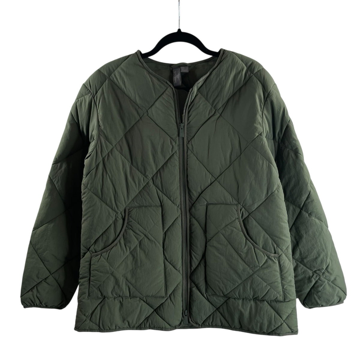 SWEATY BETTY Size SMALL Green Quilted JACKET