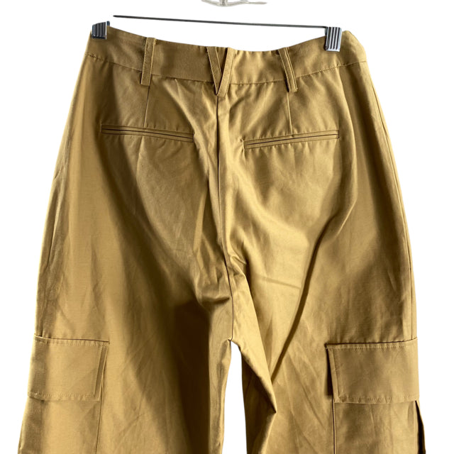 RAILS Size 0 Tan Pockets Wide Leg Cotton Blend NWT PANTS