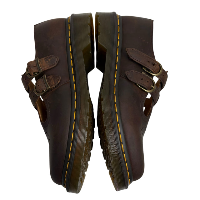 DOC MARTENS Size 8 Brown Mary Jane SHOE