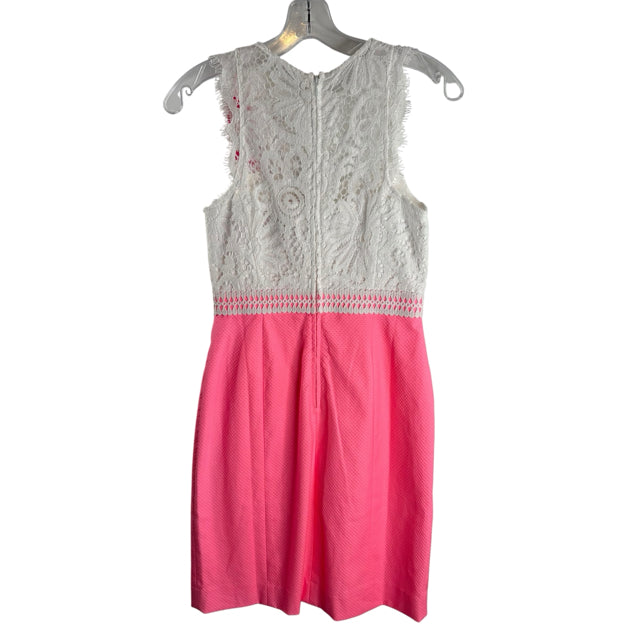 LILLY PULITZER Size 0 White Lace Sleeveless NWT DRESS