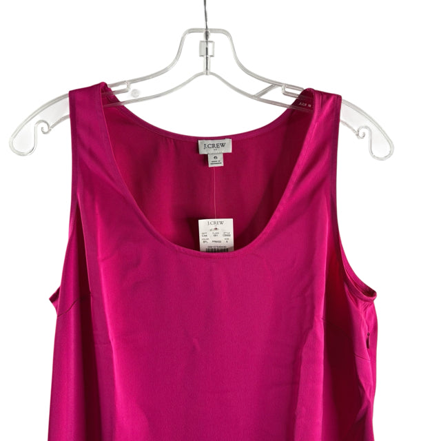 J CREW Size 6 Hot Pink Sleeveless NWT DRESS