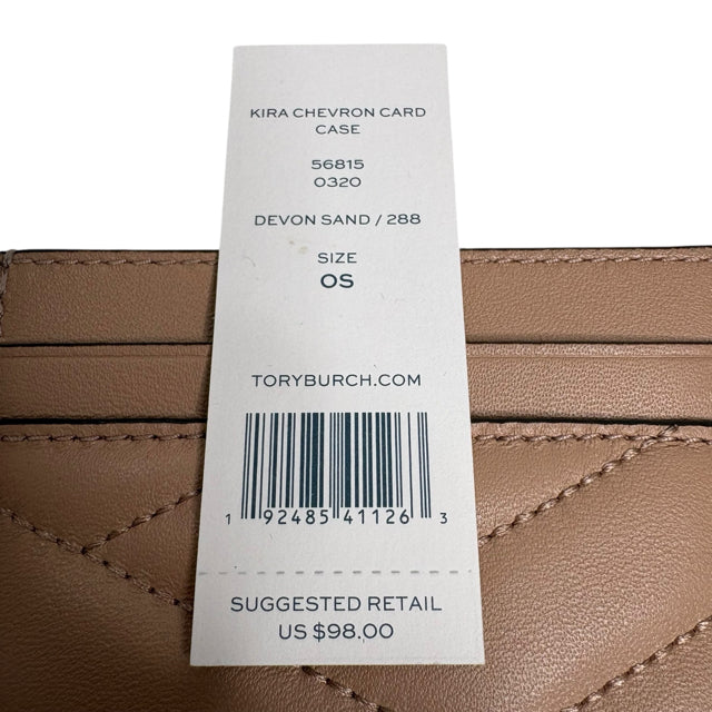 TORY BURCH Tan NWT Card Case