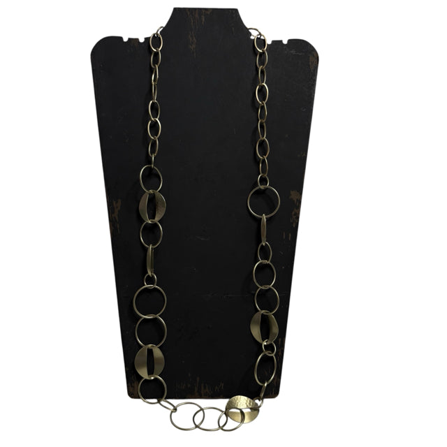 CHICOS Costume Gold 36" NECKLACE