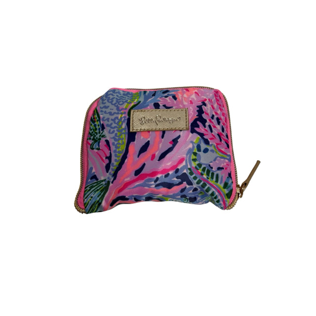 LILLY PULITZER Multi Vinyl NWOT COSMETIC CASE