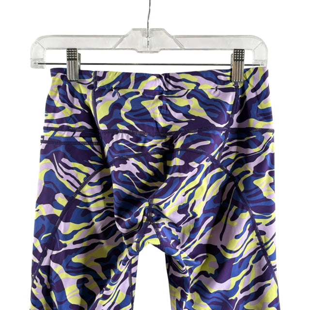SWEATY BETTY Size SMALL Purple/Gold Leggings PANTS
