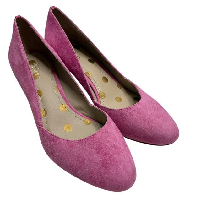 BODEN Size 41 Pink Pump Suede NEW - BOX SHOE