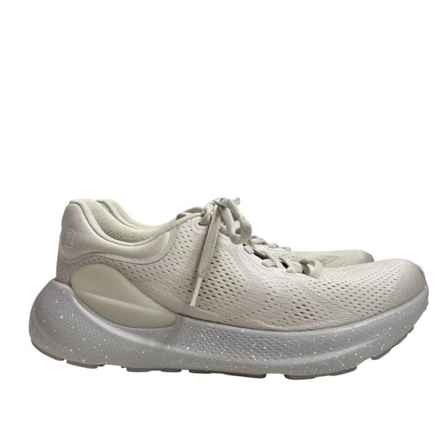 LULULEMON Size 9 1/2 Cream Athletic SHOE