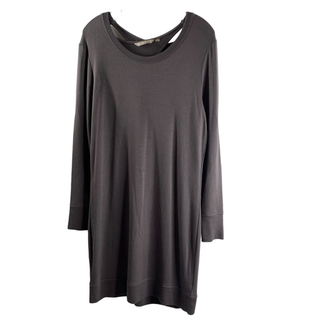 ATHLETA Size MEDIUM Gray Long Sleeve Modal DRESS