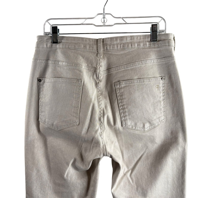 PILCRO Size 31 Cream Denim JEANS