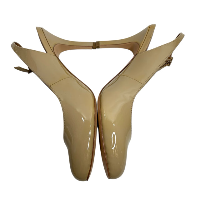 TALBOTS Size 9 Nude Sling Patent NEW! SHOE