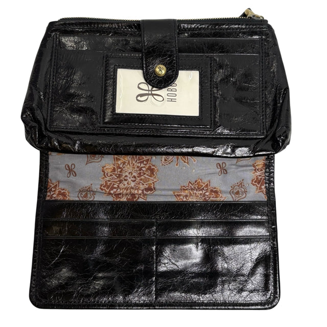 HOBO Black Wet Leather NWT WALLET