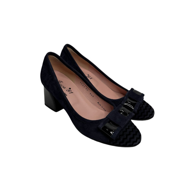 FERCA 81 Size 37 Navy Pump Suede SHOE