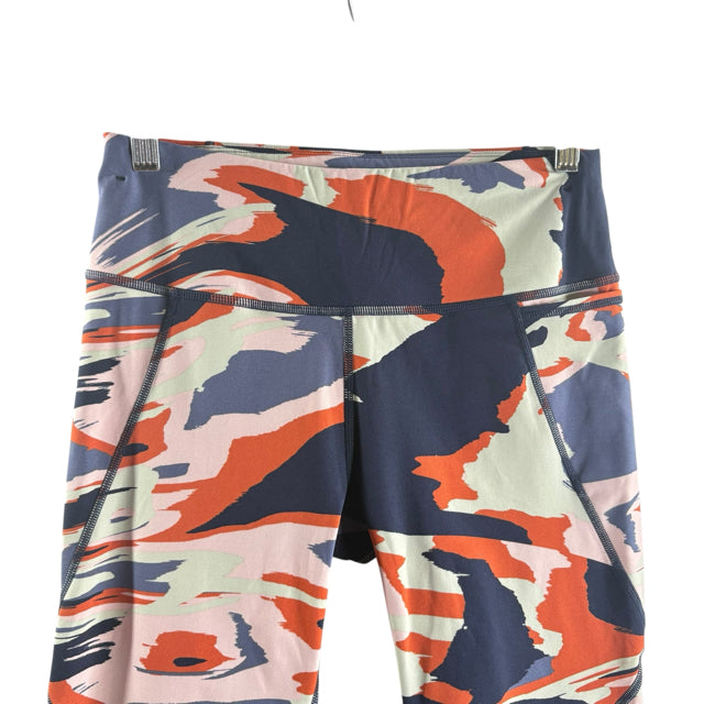 SWEATY BETTY Size SMALL Gray/Orange Leggings PANTS