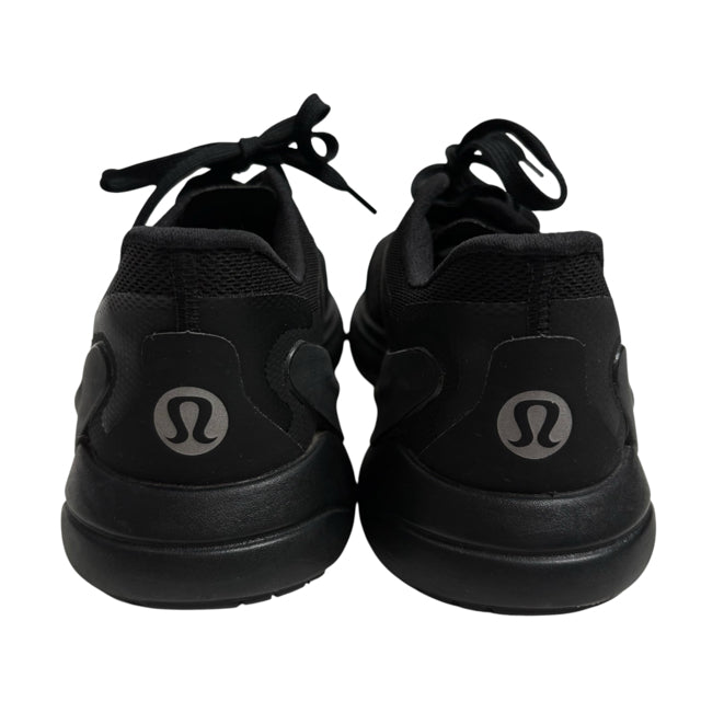 LULULEMON Size 9 1/2 Black Sneaker SHOE
