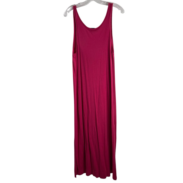 MICHAEL STARS Size MEDIUM Hot Pink Sleeveless Modal Blend DRESS