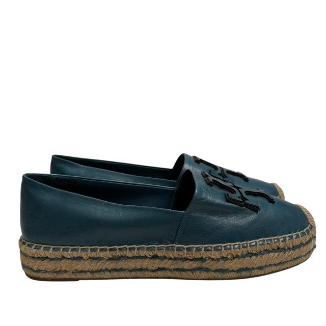 TORY BURCH Size 8 1/2 Blue Espadrille NWT SHOE