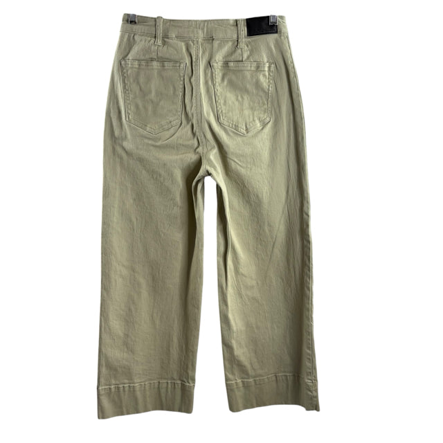 BCBG Size 27 Sage Wide Leg Cotton PANTS