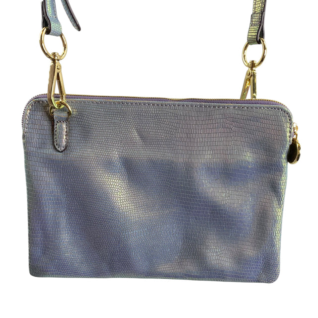 GILI Blue Snake Look Shoulder PURSE