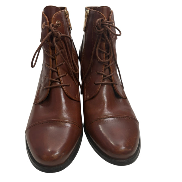 REGARDE LE CIEL Size 41 Brown Mid Calf Leather NWOT BOOT