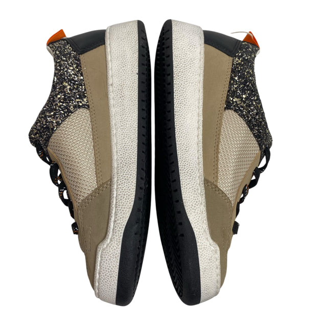 STEVE MADDEN Size 6 1/2 Beige/Black Sneaker NWOT SHOE