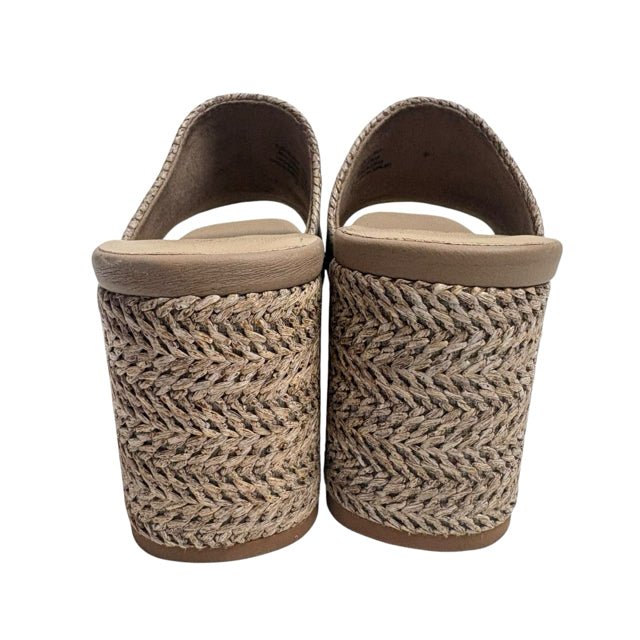 SEYCHELLES Size 8 Beige Slide Rattan NWOT SHOE