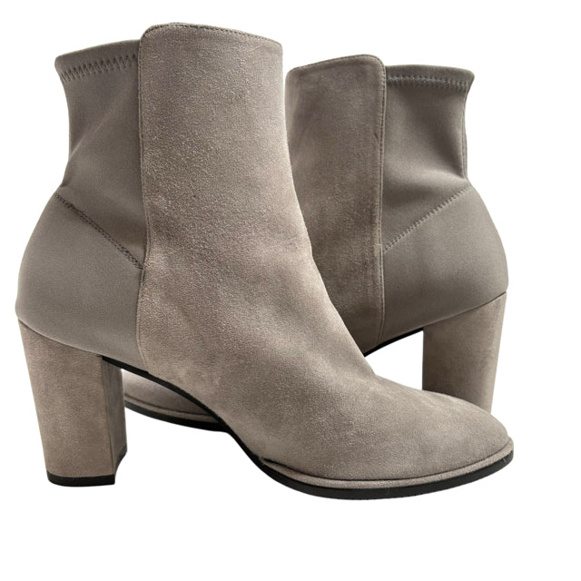 WEITZMAN Size 8 1/2 Gray Ankle Suede NWOT BOOT