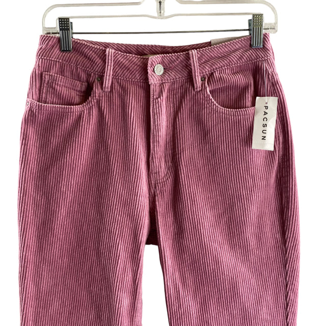 PAC SUN Size 26 Pink Corduroy NWT PANTS