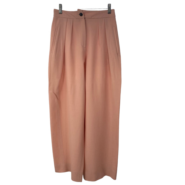 SONIA RYKIEL Size 38 Pink Pleats Wool PANTS