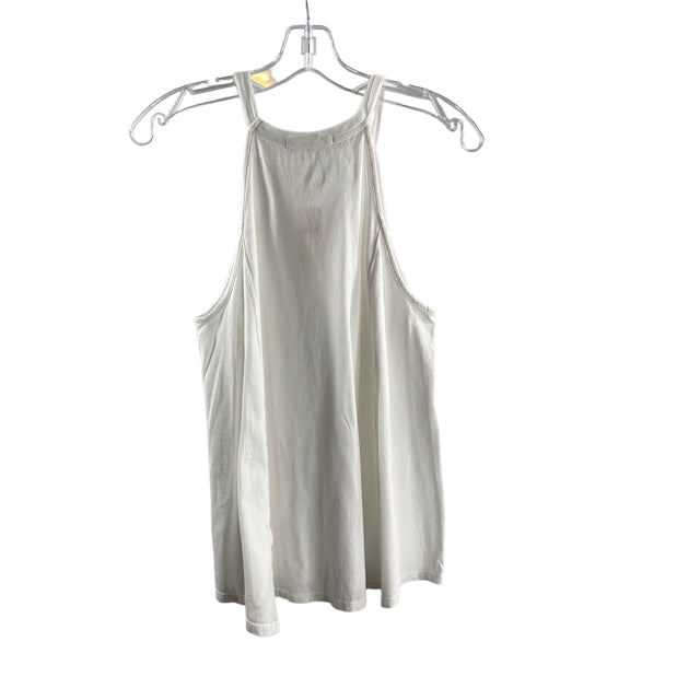 STATESIDE Size SMALL White Sleeveless Cotton NWT TOP