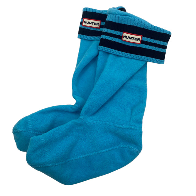 HUNTER Bright Blue Fleece SOCKS