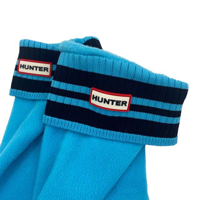 HUNTER Bright Blue Fleece SOCKS