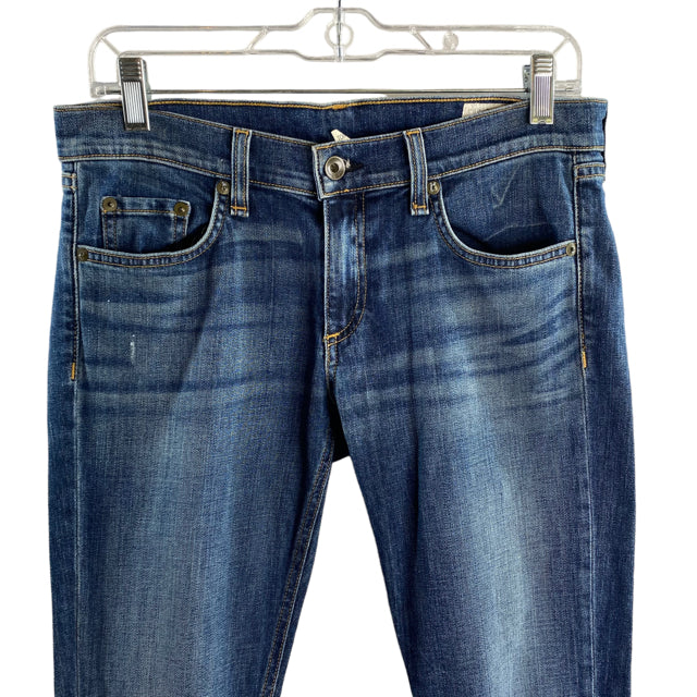 RAG & BONE Size 27 Blue Denim JEANS
