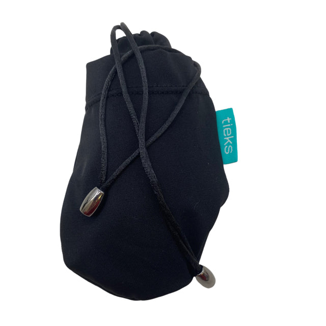 TIEKS Black Drawstring Reusable NWOT PURSE