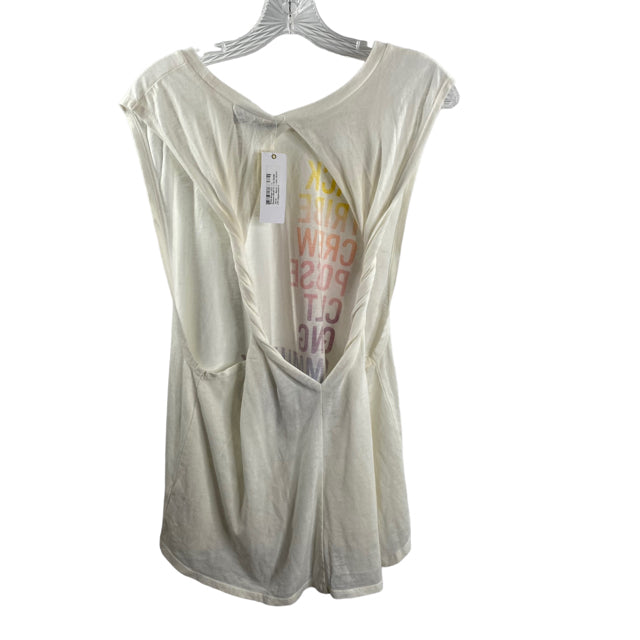 SOUL CYCLE Size X-LARGE Cream ACTIVE TOP