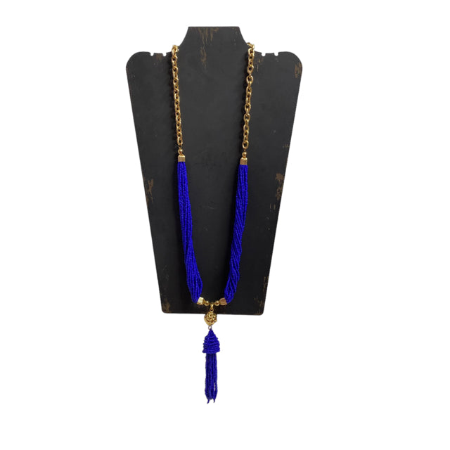 LILLY PULITZER Blue/Gold NECKLACE