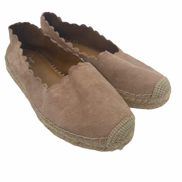 CROWN VINTAGE Size 6 Blush Flats Suede SHOE