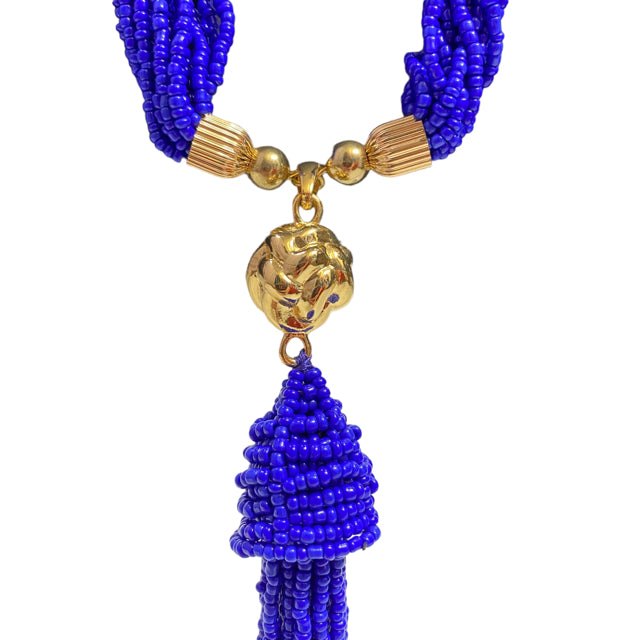 LILLY PULITZER Blue/Gold NECKLACE