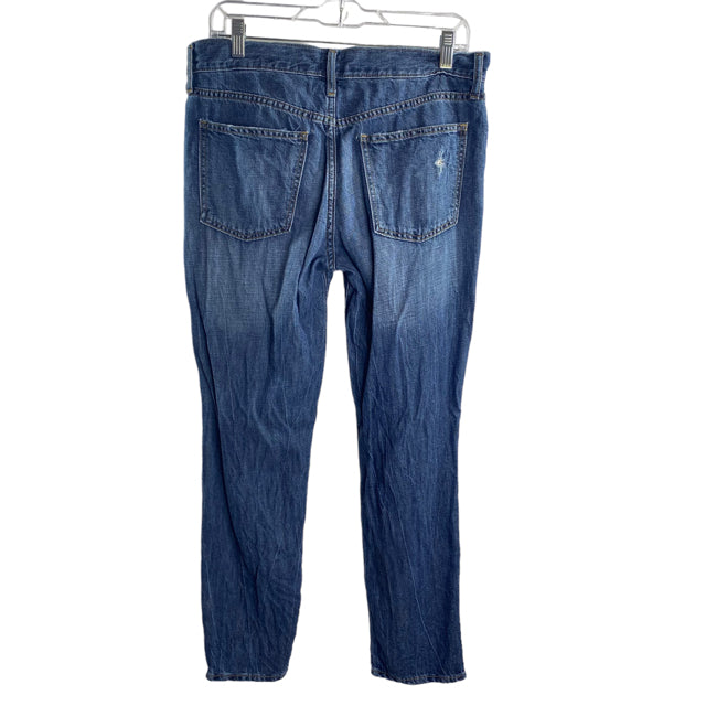 GAP Size 28 Blue Distressed Denim JEANS