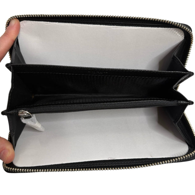 COACH Blue/Black Leather NWOT WALLET