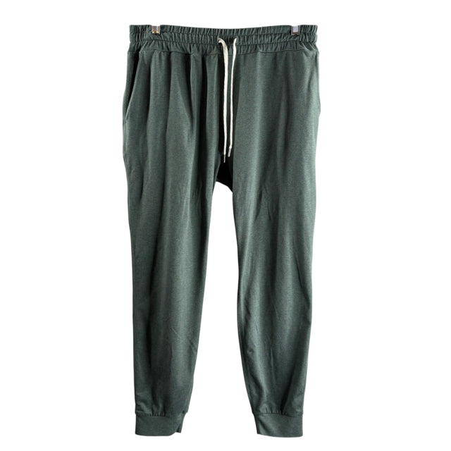 VUORI Size MED Green Joggers Cott Kn PANTS
