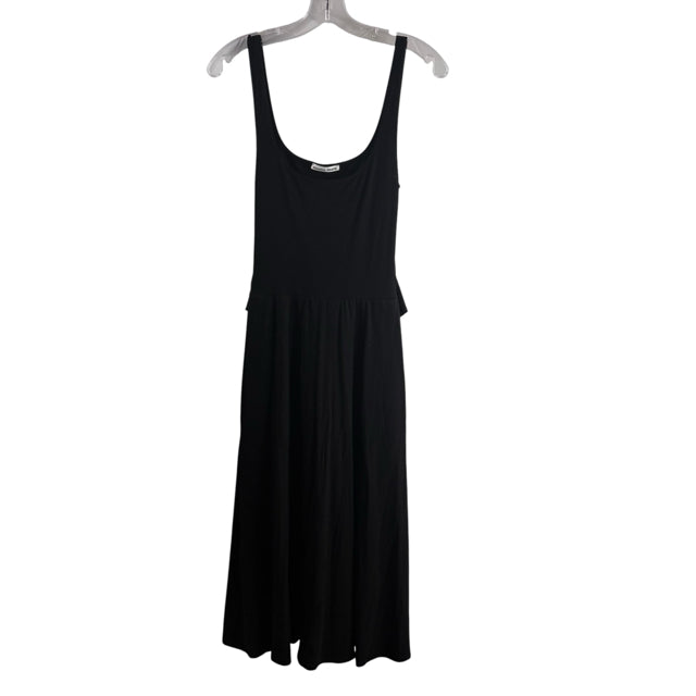 REFORMATION JEANS Size SMALL Black Sleeveless Tencel Blend DRESS